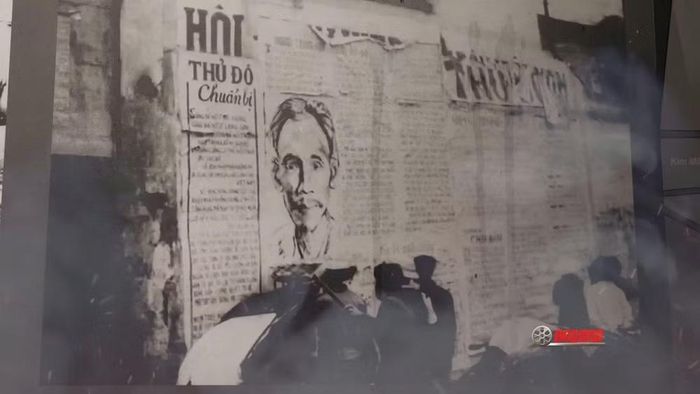 Hình ảnh tư liệu xúc động trong phim. (Ảnh: Điện ảnh Quân đội nhân dân)