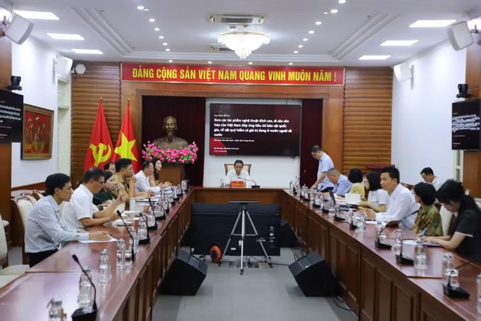 Quang cảnh buổi họp. (Ảnh: Bộ Văn hóa, Thể thao và Du lịch)