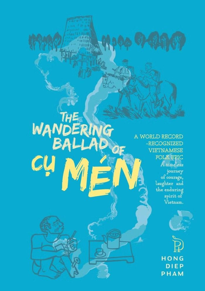 Bản tiếng Anh The Wandering Ballad of Cụ Mén (Khúc lãng du Cụ Mén). (Ảnh: QUỐC HẢI)