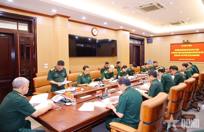 Quang cảnh buổi làm việc. 