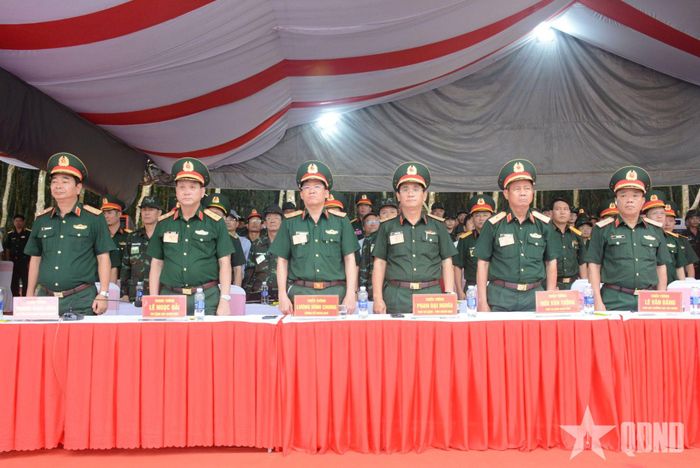  Thủ trưởng Bộ tổng Tham mưu, Quân khu 5 theo dõi, chỉ đạo các nội dung diễn tập thực binh.
