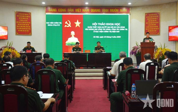 Quang cảnh hội thảo. 