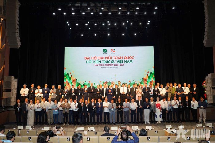  Ban chấp hành Hội Kiến trúc sư Việt Nam khóa XI, nhiệm kỳ 2026-2031 ra mắt.