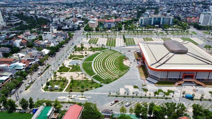 Đến nay toàn bộ các hạng mục thi công chính đã cơ bản hoàn thành.