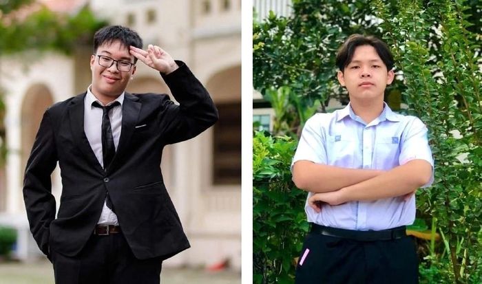 Trần Quang Thắng và Lê Thành Danh. Ảnh: NVCC