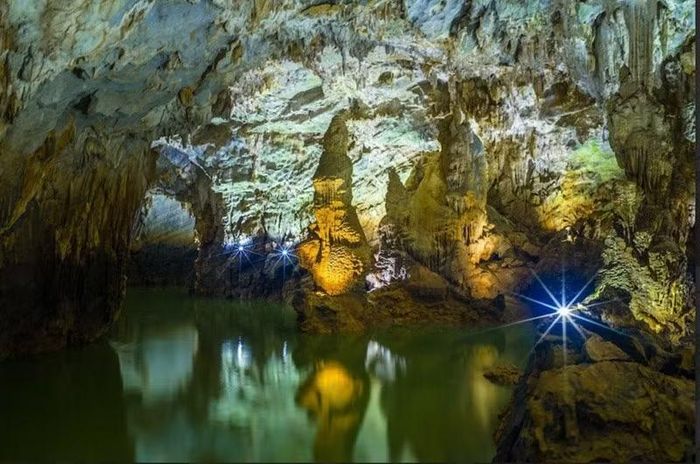 Vẻ đẹp bên trong Động Phong Nha. Ảnh: VQG Phong Nha - Kẻ Bàng.