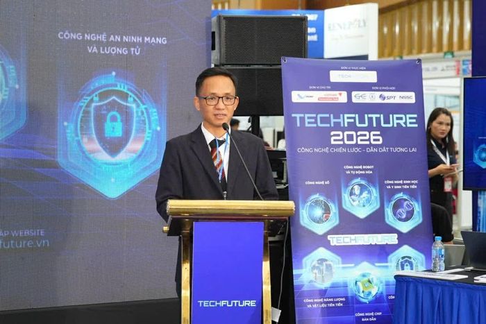 Ông Kiều Công Thược - Chủ tịch Hội đồng quản trị VNFund chia sẻ tại sự kiện. (Nguồn: VIH)