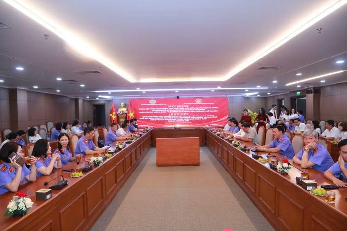 Tòa án và VKS phối hợp chặt chẽ trong việc thụ lý, giải quyết các loại án. Ảnh: Hoàng Huy
