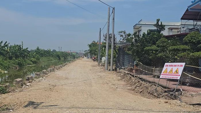 Dự án đường WB. Ảnh: Đ.A