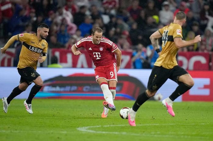  Harry Kane (số 9), tác giả của 61 bàn thắng trên mọi đấu trường mùa trước, sẽ là mối hiểm họa lớn nhất với Bodo Glimt. 
