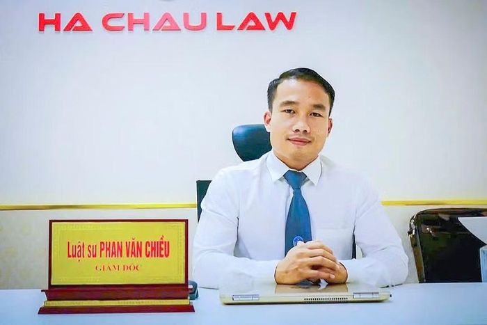 Luật sư Phan Văn Chiều - Giám đốc Công ty Luật TNHH Hà Châu.