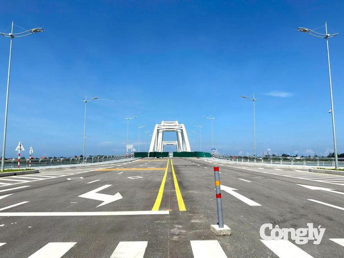 Dự án hiện đạt khoảng 96% khối lượng hợp đồng thi công xây dựng. Ảnh: Thanh Trà