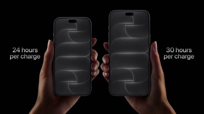 iPhone 18 Pro đạt tới 24 giờ mỗi lần sạc. Ảnh: MacRumors