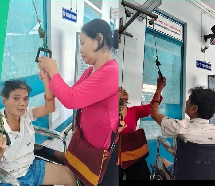 Từ ngày đột quỵ, ông Mai Trần phụ thuộc vào sự chăm sóc của vợ