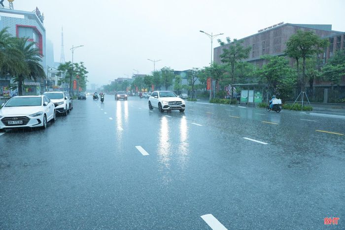Dự báo khu vực Hà Tĩnh sẽ có mưa lớn trong những ngày tới.
