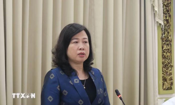 Bộ trưởng Bộ Y tế Đào Hồng Lan. (Ảnh: TTXVN)