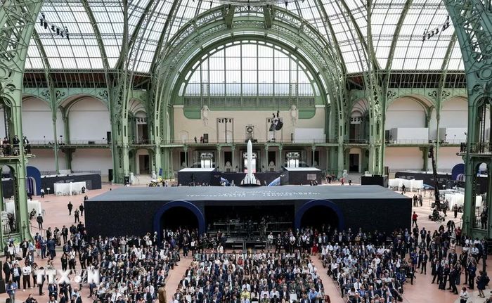 Quang cảnh Hội nghị Thượng đỉnh quốc tế về Không gian tại Paris, Pháp. (Ảnh: THX/TTXVN phát)
