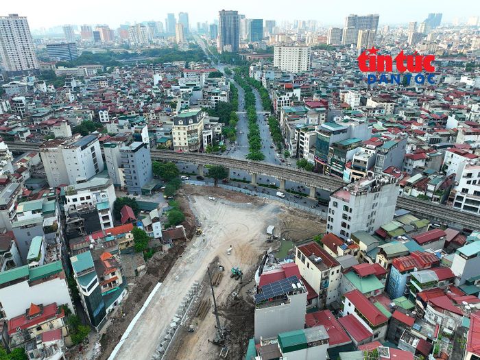 Đường Vành đai 2,5 đoạn qua phường Cầu Giấy dự kiến thông xe kỹ thuật dịp 10/10, góp phần giảm tải áp lực giao thông cho khu vực.