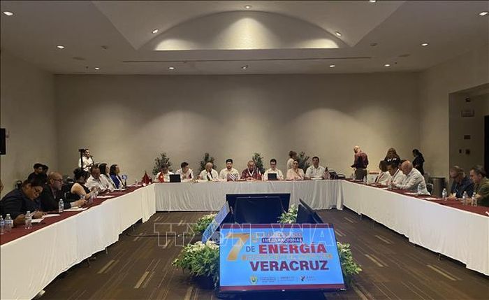 Quang cảnh Hội nghị Quốc tế về Năng lượng Veracruz lần thứ 7. Ảnh: TTXVN phát