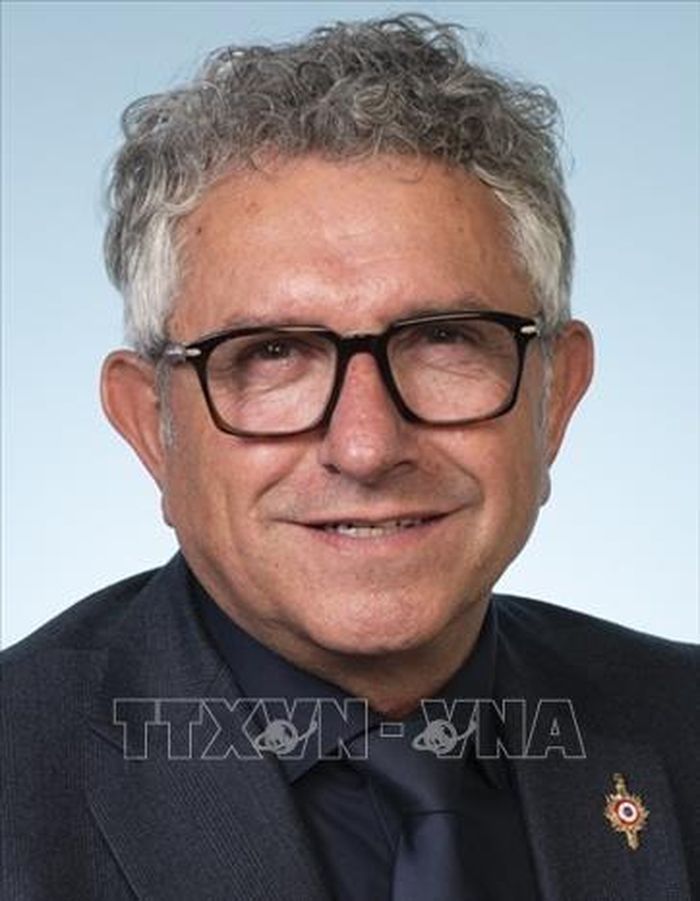 Ông Michel Criaud, thành viên Ủy ban Quốc phòng thuộc Quốc hội Pháp và là Chủ tịch Nhóm Nghị sĩ hữu nghị Pháp - Việt tại Quốc hội Pháp. Ảnh: TTXVN phát