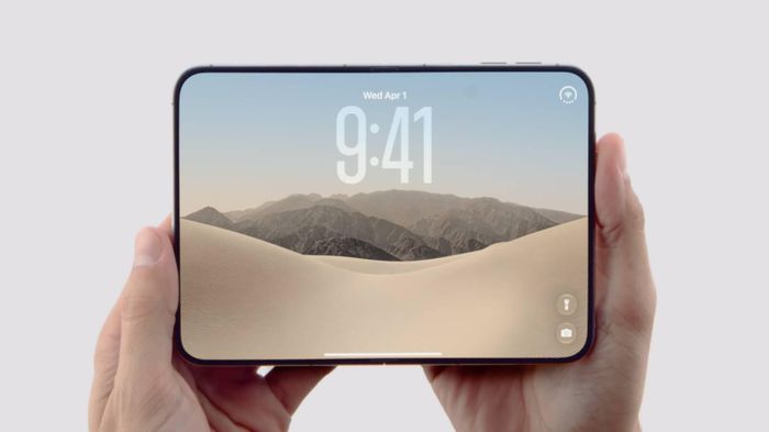 Màn hình giải quyết nếp gấp và độ chói trên iPhone Duo