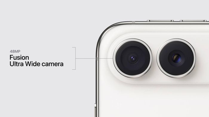 Camera Fusion góc siêu rộng 48 MP