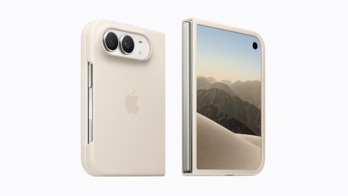 Bản lề chắc chắn, gập mở thoải mái và hạn chế nếp gấp của iPhone Duo