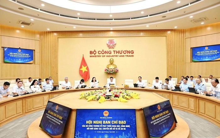 Hội nghị Ban chỉ đạo của Bộ Công Thương về phát triển khoa học công nghệ và đổi mới sáng tạo, chuyển đổi số. Ảnh: Bộ Công Thương