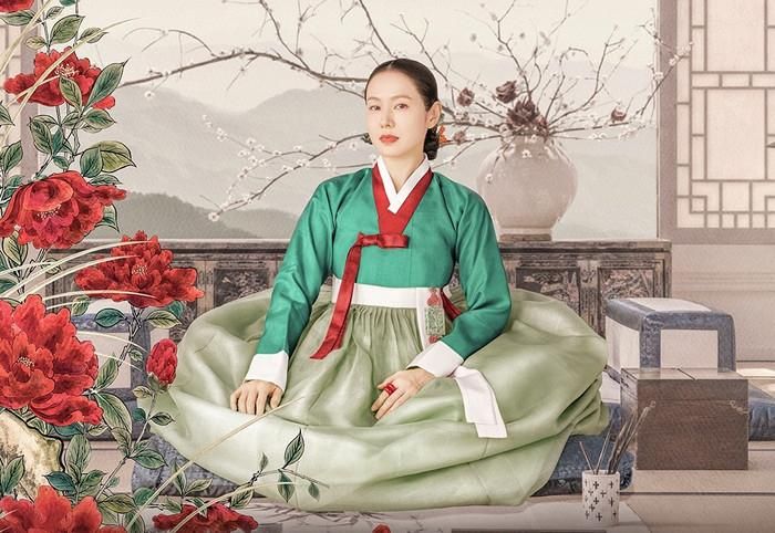 Tạo hình của Son Ye Jin trong phim mới. Khán giả trông chờ vào màn tái xuất của cô sau khi sinh con.