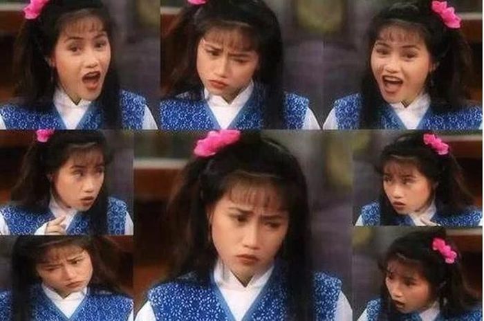 Tạo hình của Trần An Oánh vai Ngốc Cô.