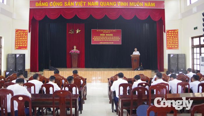 Quang cảnh lớp tập huấn