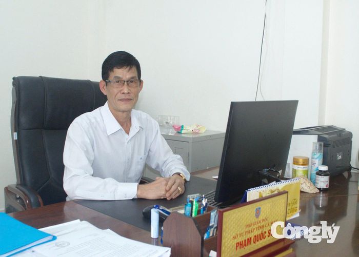 Tiến sĩ Phạm Quốc Sử, Phó Giám đốc Sở Tư pháp, Tổ trưởng Tổ xử lý vi phạm IUU tỉnh Cà Mau