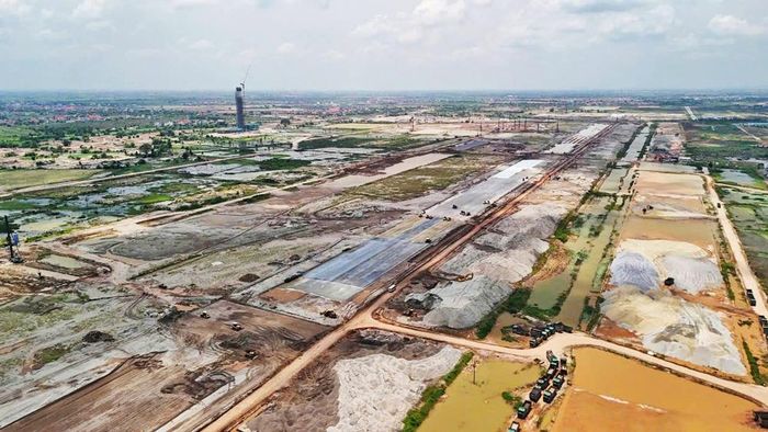  Cảng hàng không quốc tế Gia Bình cần khối lượng lớn đất san lấp. 