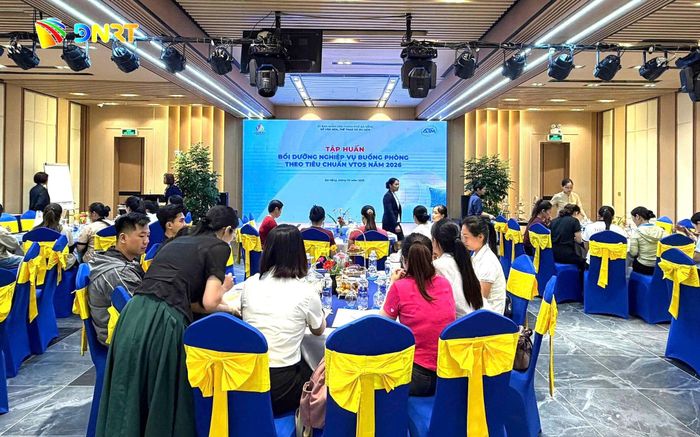 Quang cảnh chương trình tập huấn. Ảnh: T.HÀ