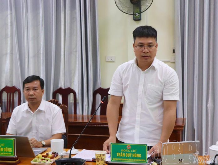 Lãnh đạo Hội Nông dân tỉnh Điện Biên thông tin về công tác Hội và phong trào nông dân 9 tháng năm 2026.