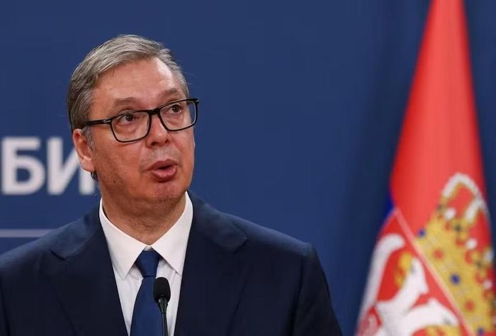  Tổng thống Serbia Aleksandar Vucic. Ảnh: Reuters 