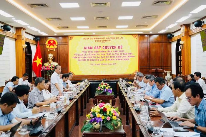 Quang cảnh buổi giám sát. Ảnh: N.H