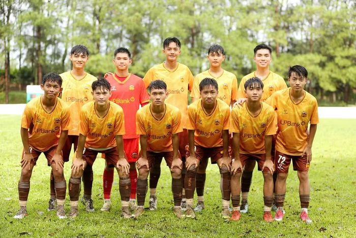 3 cầu thủ của U16 LPBank HAGL được triệu tập bổ sung lên đội tuyển U16 Quốc gia. Ảnh: Hoàng Tùng