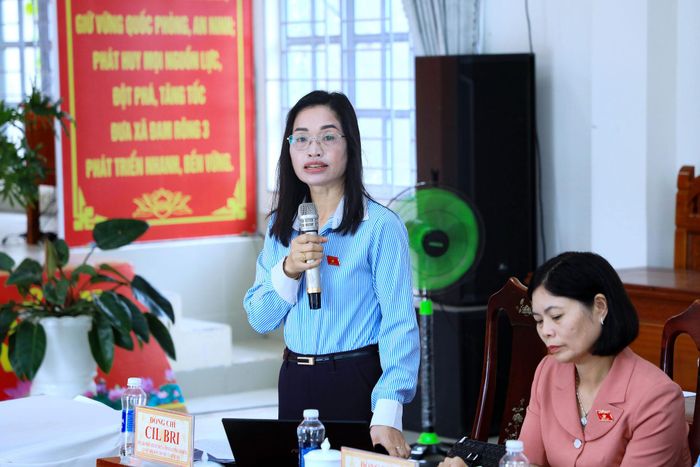 ĐBQH tỉnh Lâm Đồng Cil Bri đề nghị xã Đam Rông 3 quan tâm đến hỗ trợ sinh kế, đặc biệt là phụ nữ dân tộc thiểu số
