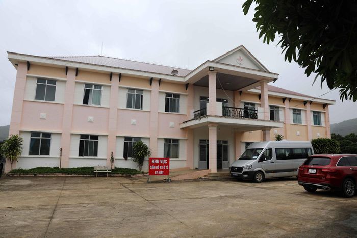 Trụ sở một trạm y tế cơ sở của xã Nam Ban Lâm Hà