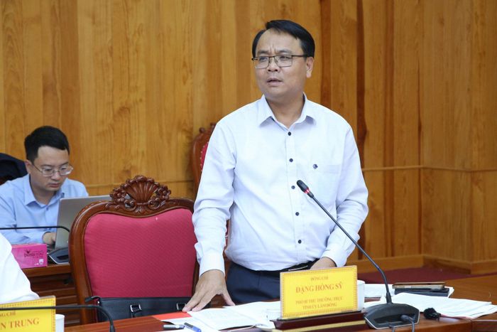 Phó Bí thư Thường trực Tỉnh ủy Đặng Hồng Sỹ yêu cầu Đảng ủy UBND tỉnh lên kế hoạch, từ đó, lãnh đạo UBND tỉnh, sở, ngành đăng ký nội dung, hoàn thiện góp ý trước khi trình Thường trực Tỉnh ủy xem xét các vấn đề liên quan