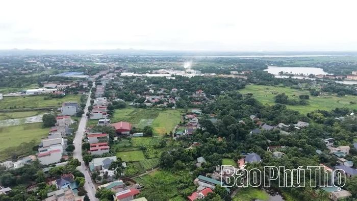 Một góc khu vực Trung tâm xã Chí Tiên đổi mới.