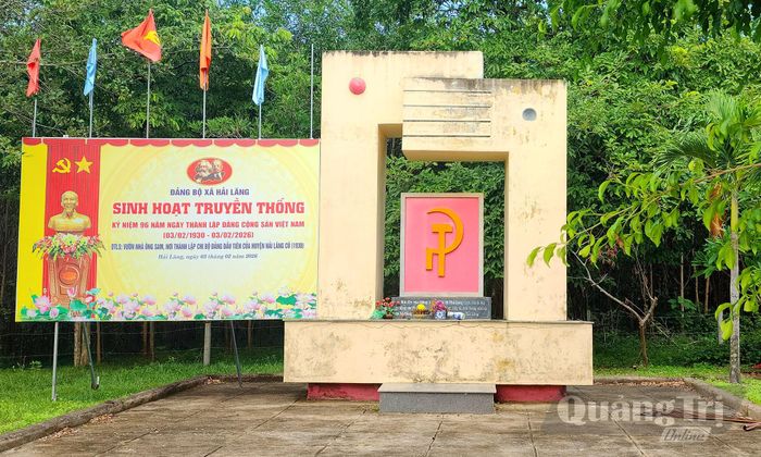 Di tích lịch sử “Vườn nhà ông Sam” - Ảnh: T.L