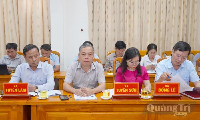 Đại biểu tham dự buổi làm việc - Ảnh: N.H