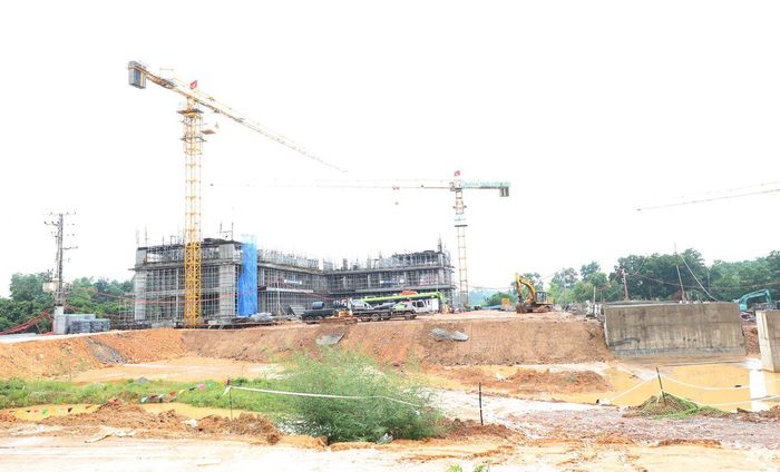 Dự án Nhà ở xã hội TNG Việt Bắc do Công ty CP TNG Land làm chủ đầu tư đang được đẩy nhanh tiến độ thi công.