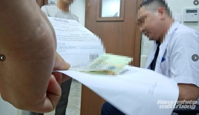 Hình ảnh chụp lại màn hình PS điều tra hành vi tiêu cực tại Bệnh viện E của Báo Nông nghiệp và Môi trường.