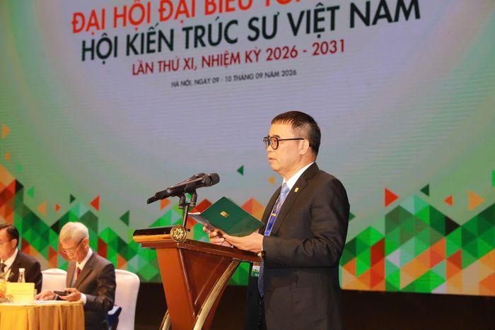TS.KTS Phan Đăng Sơn, Chủ tịch Hội KTS Việt Nam.