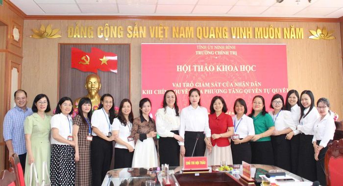 Hội thảo khoa học: Vai trò giám sát của Nhân dân khi chính quyền địa phương tăng quyền tự quyết