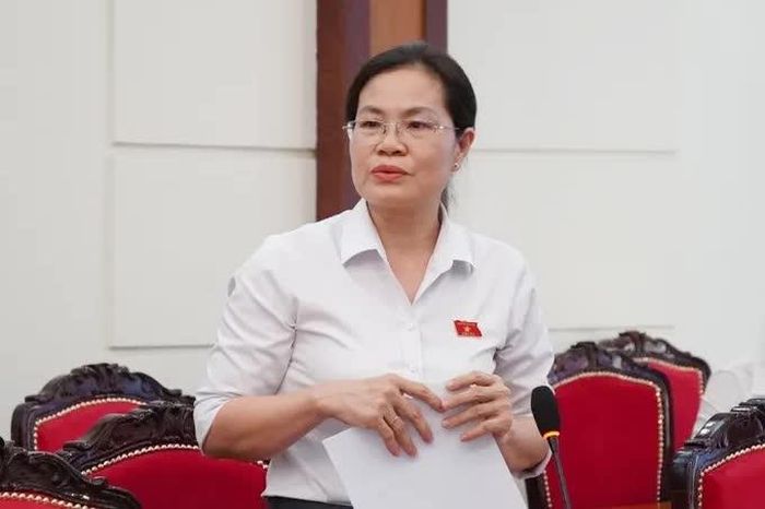 Giám đốc Sở Tư pháp TP. Hồ Chí Minh Nguyễn Thị Hồng Hạnh. Ảnh: Phương Uyên