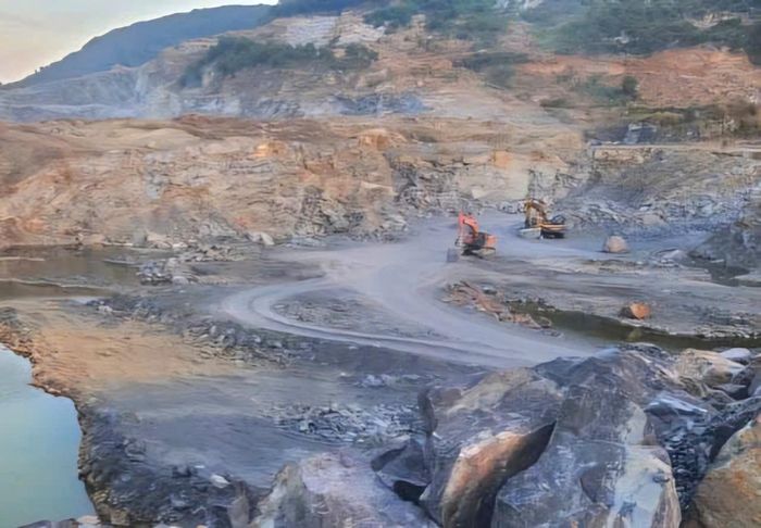 TP. Hồ Chí Minh sẽ tiến hành thu thập, cập nhật dữ liệu tài nguyên và môi trường năm 2027. Trong ảnh, khai thác khoáng sản Puzolan trên địa bàn huyện Châu Đức cũ